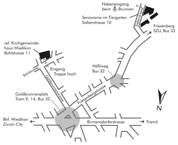 Tanzkurse Zürich Plan SRT KGW