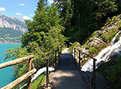 Tanzferien im Berner Oberland Wasserfall